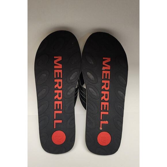 Merrell Black Aurora Red Merrell Performance Footwear 11 Flip Flops sandals - Picture 6 of 6